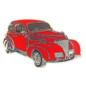  1939 Chevrolet Pin Red 1 Arts, Crafts & Sewing