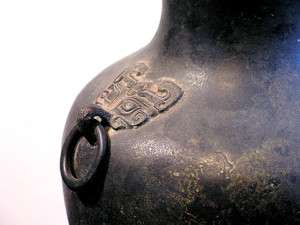 Ancient Chinese Bronze Vase/Shang Dynasty/1760 1046 BC  