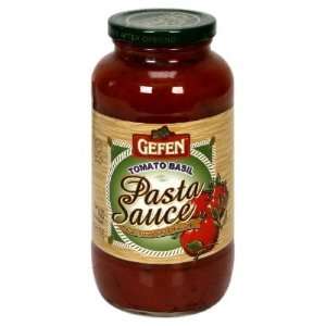  Gefen, Sauce Pasta W Basil, 26 OZ (Pack of 12) Health 