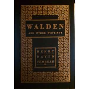  Walden and Other Writings Henry David Thoreau Books