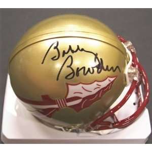 Bobby Bowden Autographed Florida State Seminoles Riddell Mini Football 