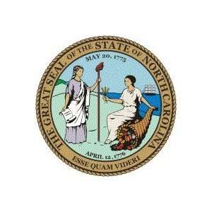  North Carolina State Seal Flag Sheet of 21 Personalised 