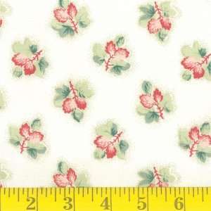  54 Wide Laura Ashley Meg Red/ Green Fabric By The Yard 