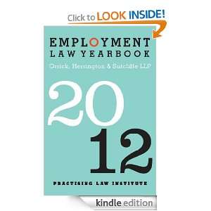 Employment Law Yearbook 2012 Herrington & Sutcliffe LLP Orrick 
