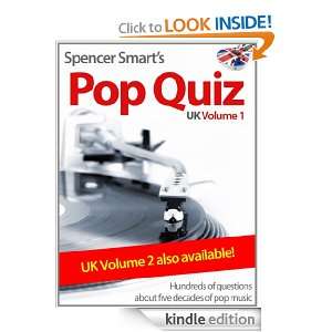   Smarts Pop Quiz Volume 1   800 questions about the British pop charts