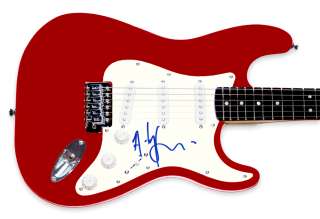 THE POLICE Andy Summers Autographed Signed FENDER SQUIER Guitar  