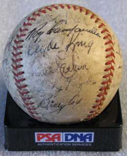 Jackie Robinson Campanella Signed Baseball Auto PSADNA  