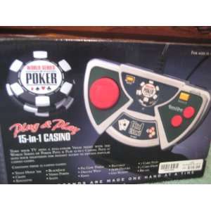    World Series of Poker 15 in 1 Casino Plug & Play Toys & Games