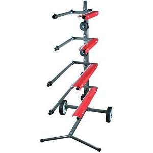 Astro Pneumatic ASMS2 Tree Style Steel Mobile Masking Station, 24 