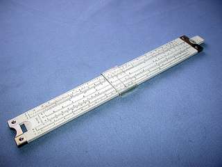 This auction is for a Vintage Wood ACUMATH No. 500 USA Slide Rule.