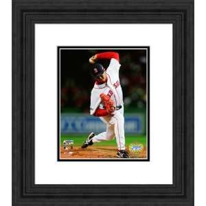 Framed Hideki Okajima Boston Red Sox Photograph Sports 