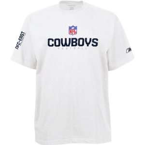   Dallas Cowboys White 2007 Sideline Callsign T Shirt