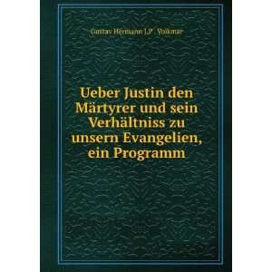   unsern Evangelien, ein Programm Gustav Hermann J.P . Volkmar Books