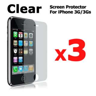 Screen Protector Film Cover For Apple iPhone 3G 3GS  