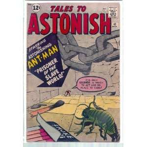  TALES TO ASTONISH # 41, 4.5 VG + Marvel Comics Books