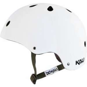   Kali Solid Adult Maha Bike Race BMX Helmet   White / Large Automotive