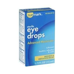  Sunmark Eye Drops Advanced Moisturizer   0.5 oz Health 