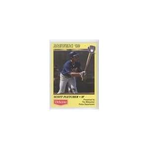  1992 Brewers Police #7   Scott Fletcher Sports 