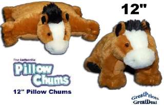 NEW 12 Authentic PILLOW CHUMS PET PHILLY Horse  