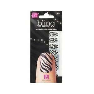  Nail Bliss Bling Nails Zebra Beauty