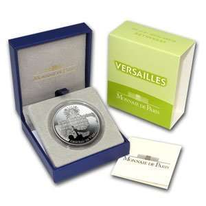  2011 10 Euro Silver Proof UNESCO   Palace of Versailles 
