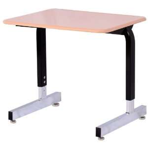  National School Lines Adjustable Pedestal Leg Desk