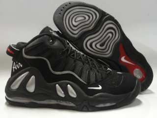 Nike Air Max Uptempo 97 Black Silver Sneakers Mens 9.5  