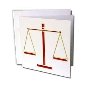 Houk Digital Design Symbols   Law   Scale of Justice (red 