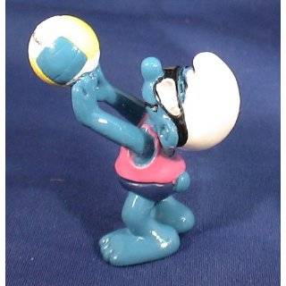  The Smurfs Smurf Playing Volleyball Pvc Figure Explore 
