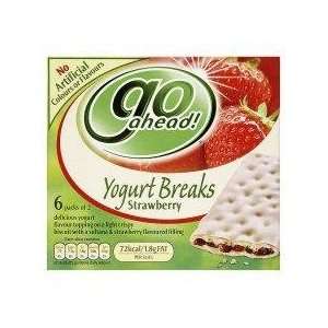 Mcvitie Go Ahead 6 Yogurt Breaks Strawberry   Pack of 6(36)  