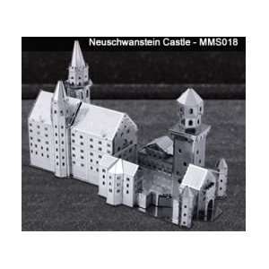  Metal Works Neuschwanstein Castle 3D Laser Cut Model 