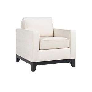   Sofa Collection Jamie Fabric Upholstered Chair w/ Semi Attached Back