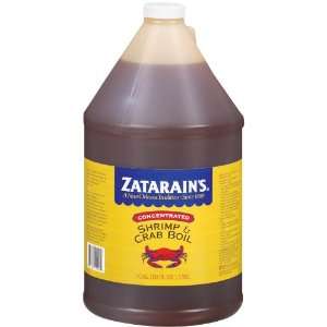ZATARAINS Crab and Shrimp Boil Liquid, Concentrated, 128 Ounce