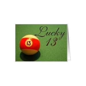 Lucky 13 Card