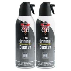  Dust Off DSXLPW   Disposable Compressed Gas Duster, 2 10oz 