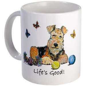  Life is Good Terrier Pets Mug by  Kitchen 