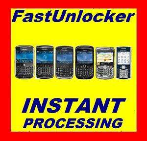 UNLOCK* Code For AT&T Blackberry Bold 9000 Onyx 9700  