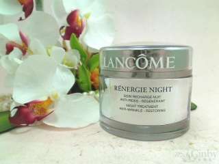 Lancome Renergie Night Anti Wrinkle Night Cream   2.5 oz   New no Box 