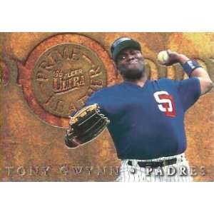  1996 Ultra Prime Leather #16 Tony Gwynn Padres Sports 