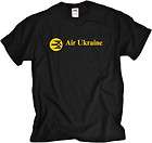 Air Ukraine Retro Logo Ukrainian Airline T Shirt