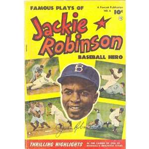  Jackie Robinson Book   Baseball Hero Comic Sports 