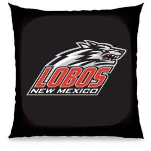  New Mexico Lobos   NCAA 12 x 12 in Souvenir Pillow Sports 
