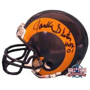Jackie Slater Autographed/Hand Signed Los Angeles Rams Mini Helmet 