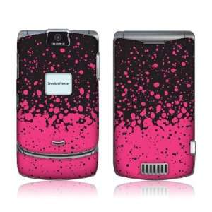   RAZR  V3 V3c V3m  Sneaker Freaker  Pink Splatter Skin Electronics