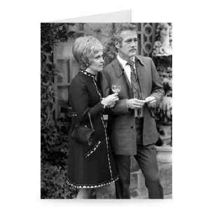 Joanne Woodward and Husband Paul Newman   Greeting Card (Pack of 2 