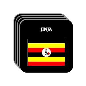 Uganda   JINJA Set of 4 Mini Mousepad Coasters