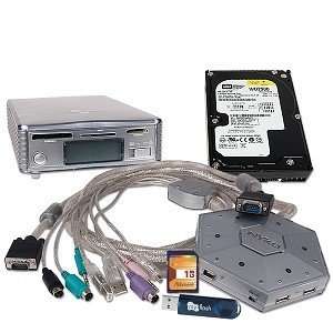  Inch 250GB External Hard Drive with Built in Flash Reader Electronics
