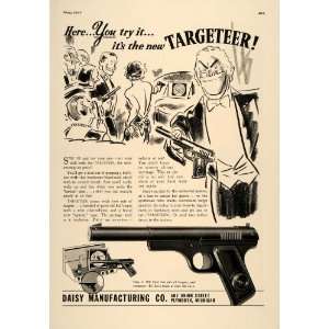  1937 Ad Daisy Manufacturing Targeteer Party Air Pistol 