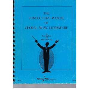   Manual of Choral Music Literature Lee; McCray, James Kjelson Books