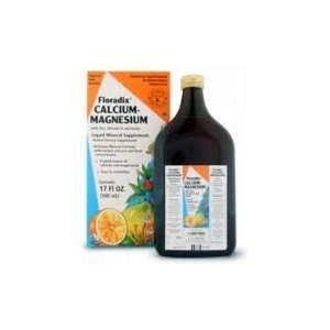 Flora (Udos Choice) Floradix Calcium Magnesium w/Zinc, Vitamin D and 